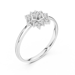 Gold Ring 1 (440), White Gold, view 2