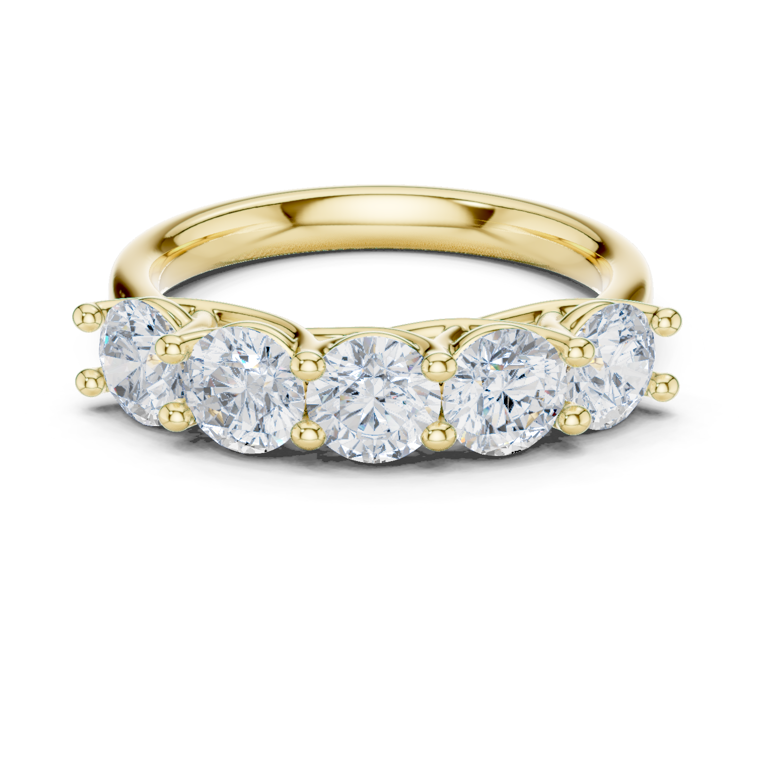 Gold Ring DDLR-719, Yellow Gold