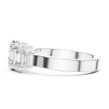 Gold Ring DDLR-1063, White Gold, view 3