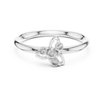 Gold Ring 1 (375), White Gold, view 4