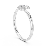 Gold Ring 1 (375), White Gold