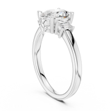 Gold Ring DDLR-869, White Gold, view 1