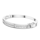 Gold Bracelet GLBR-0005, White Gold