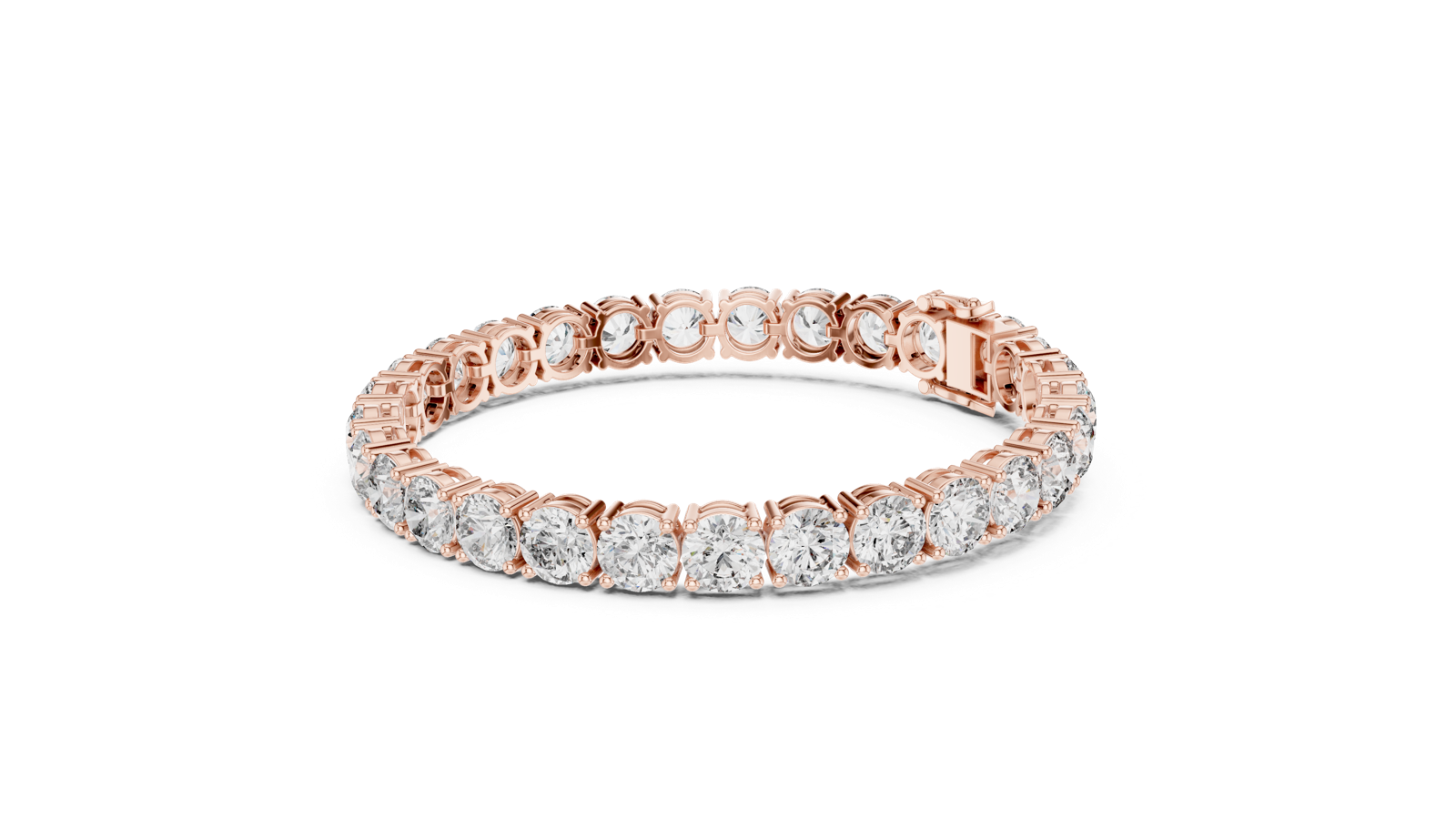 Gold Bracelet FBR0095-2 (1), Rose Gold, view 1