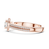 Gold Ring LR-0234, Rose Gold, view 3