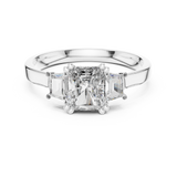 Gold Ring 00001L (18), White Gold