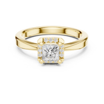 Gold Ring DDLR-492, Yellow Gold, view 4