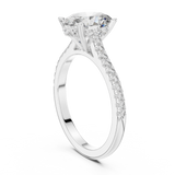 Gold Ring DDLR-169, White Gold