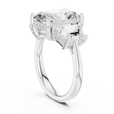 Gold Ring DDLR-746, White Gold, view 1