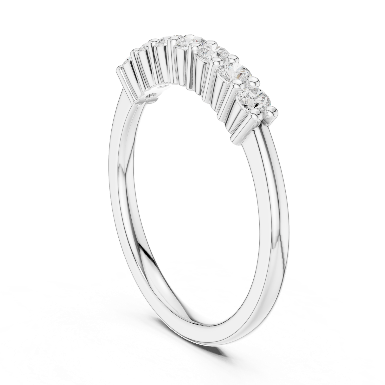 Gold Ring DDLR-618, White Gold