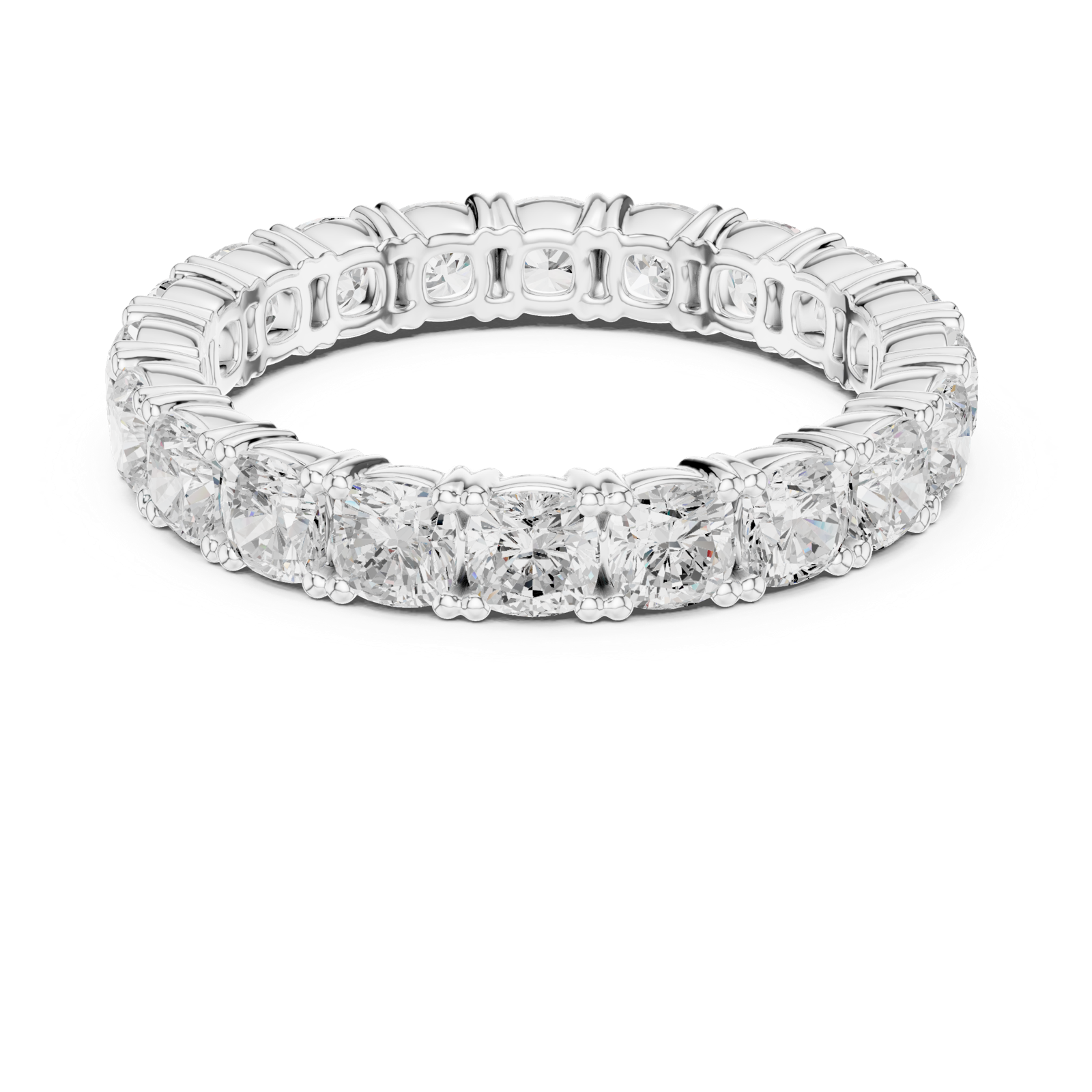 Gold Ring DDLR-624, White Gold, view 4