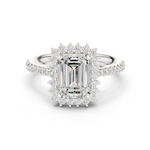 Gold Ring DDLR-731, White Gold