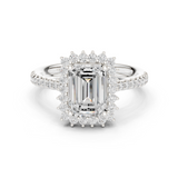 Gold Ring DDLR-731, White Gold