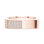 Gold Ring SBMR(36), Rose Gold, view 3