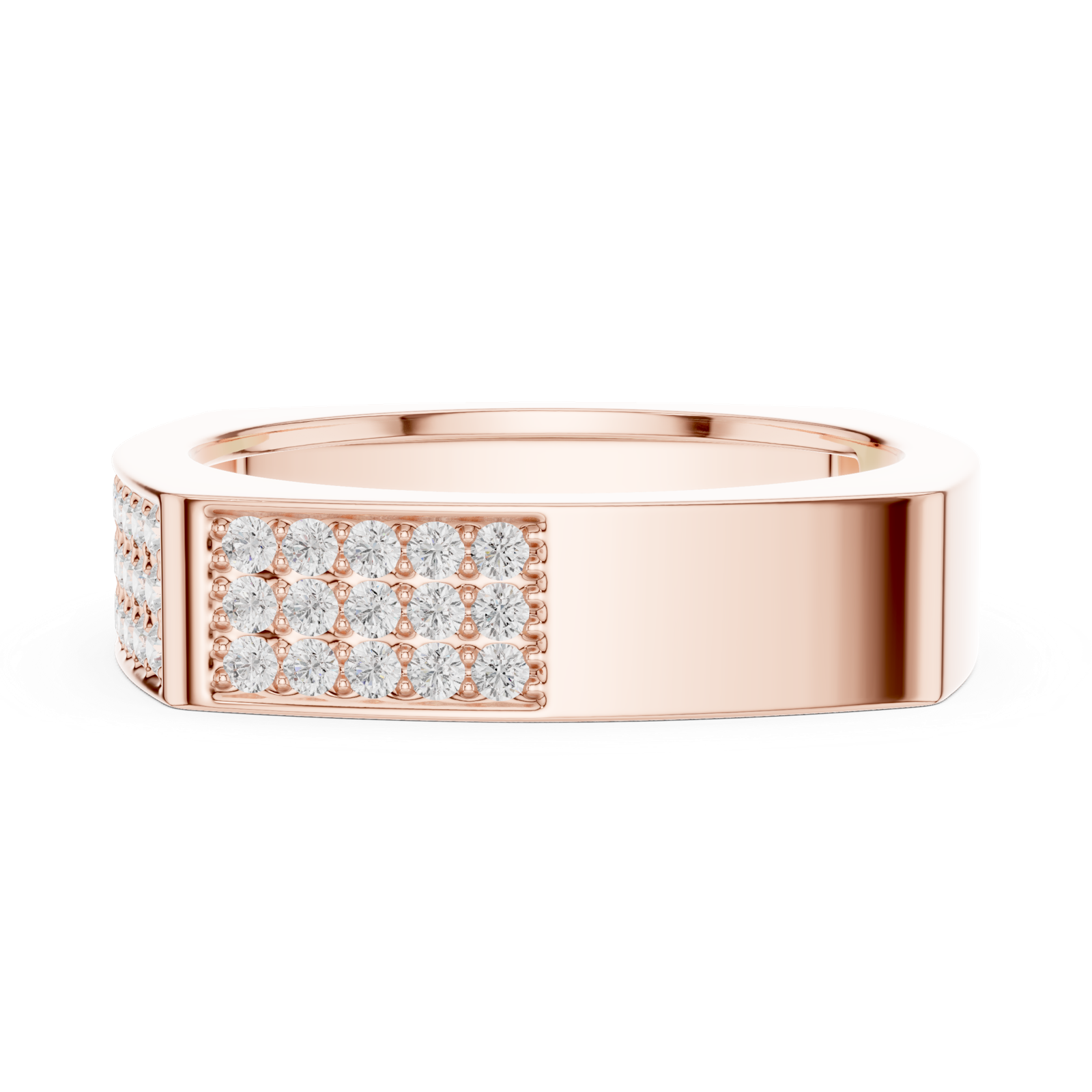 Gold Ring SBMR(36), Rose Gold, view 3