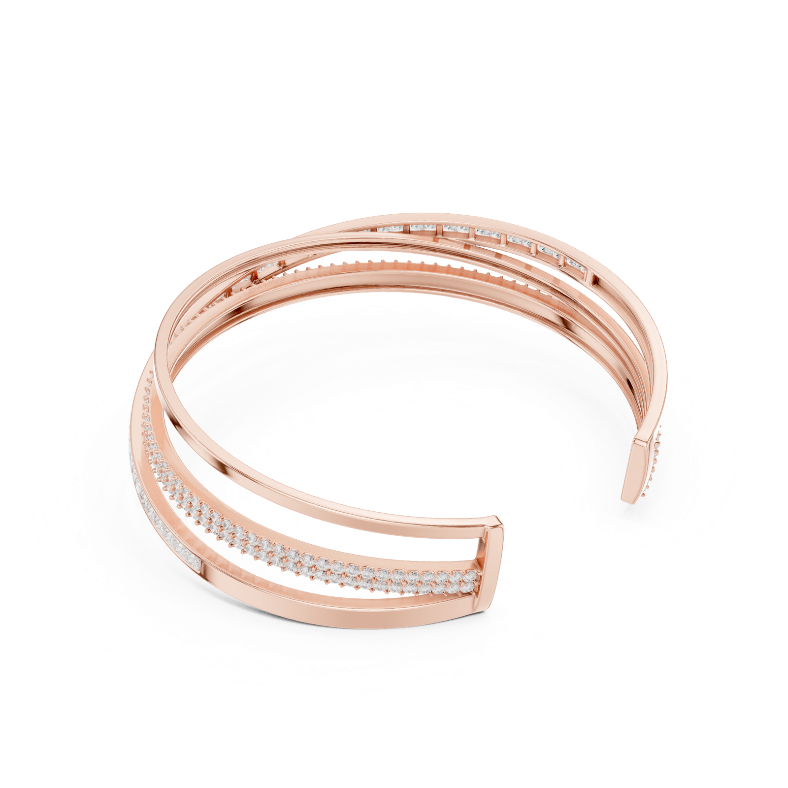 Gold Bracelet SBWB (3), Rose Gold, view 2