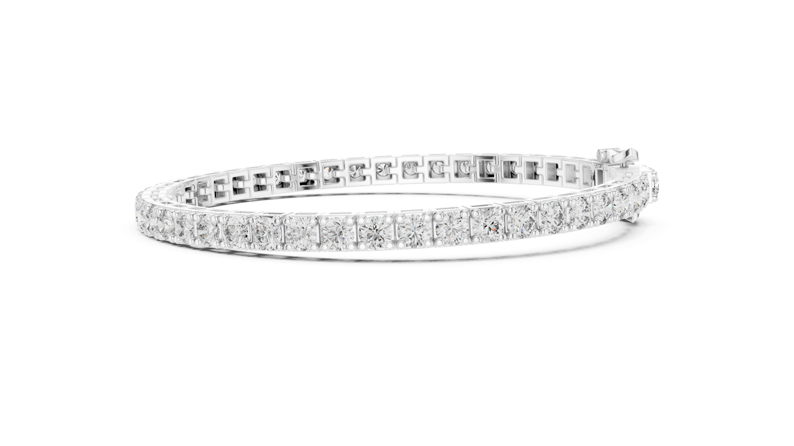 Gold Bracelet FBR0029-4 (1), White Gold, view 3