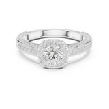 Gold Ring LR-0231, White Gold