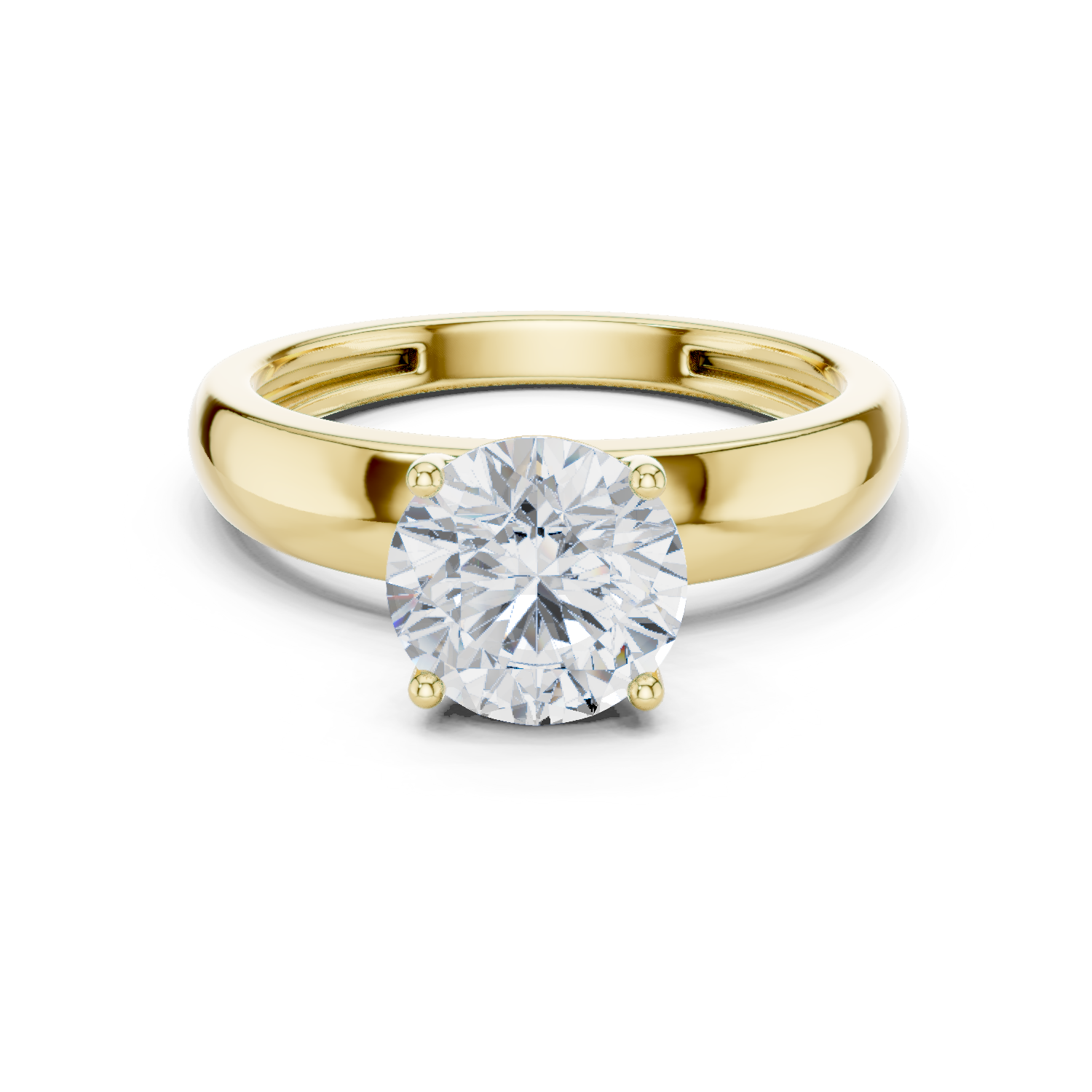 Gold Ring DDLR-827, Yellow Gold
