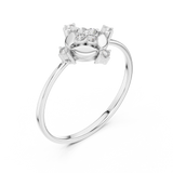Gold Ring 1 (162), White Gold, view 2