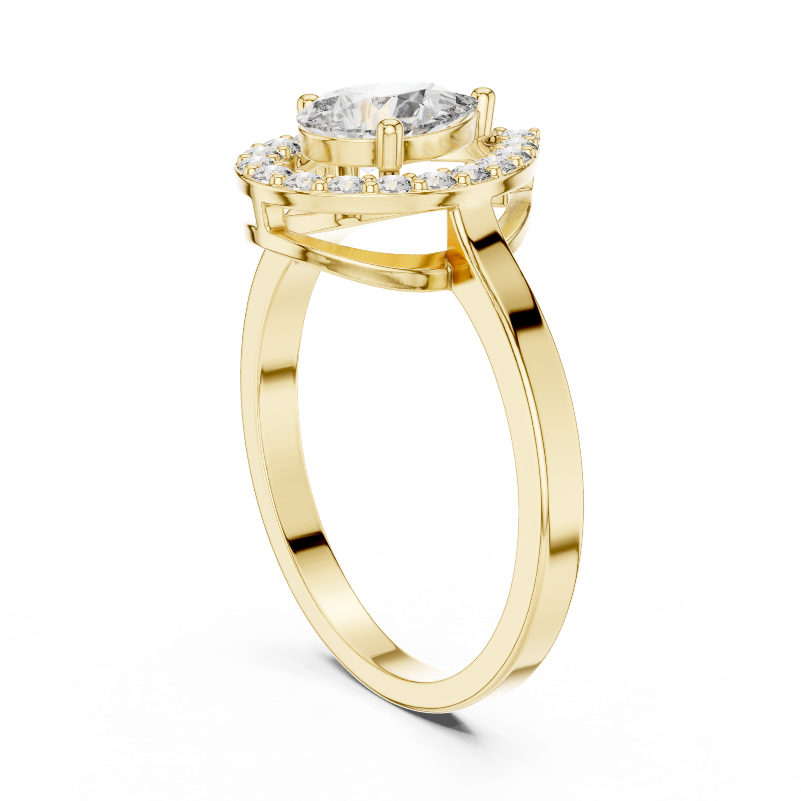 Gold Ring ALR-30, Yellow Gold