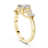 Gold Ring DDLR-1110, Yellow Gold, view 1
