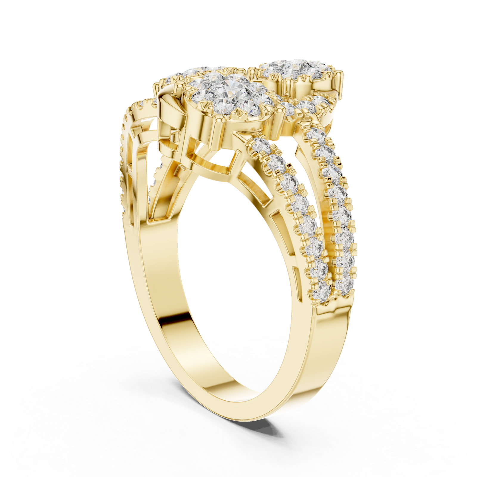 Gold Ring 19-120006L, Yellow Gold, view 1