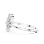 Gold Ring LR-01 (63), White Gold, view 3