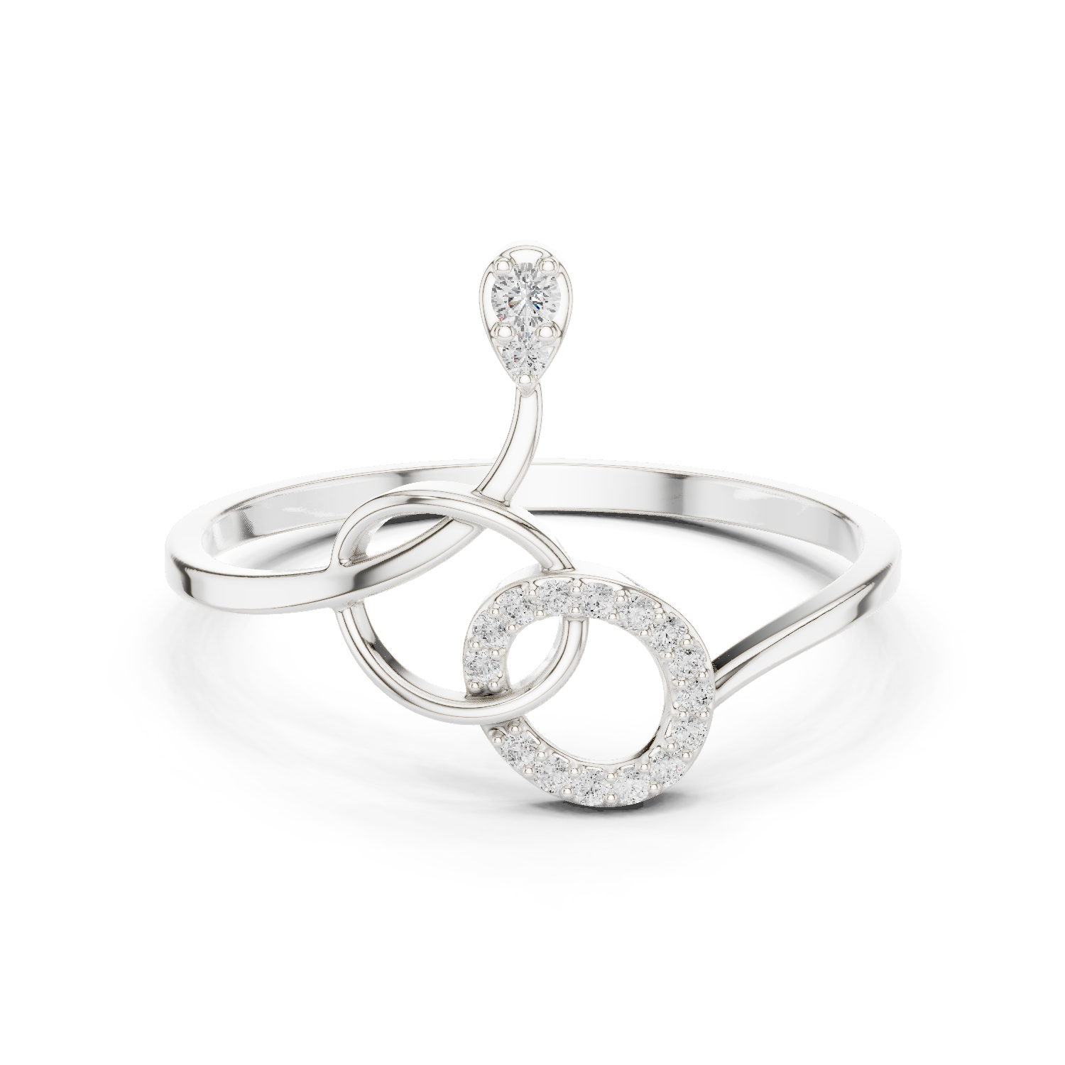 Gold Ring 1 (114), White Gold