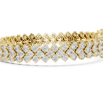 Gold Bracelet FBR0138, Yellow Gold, view 3