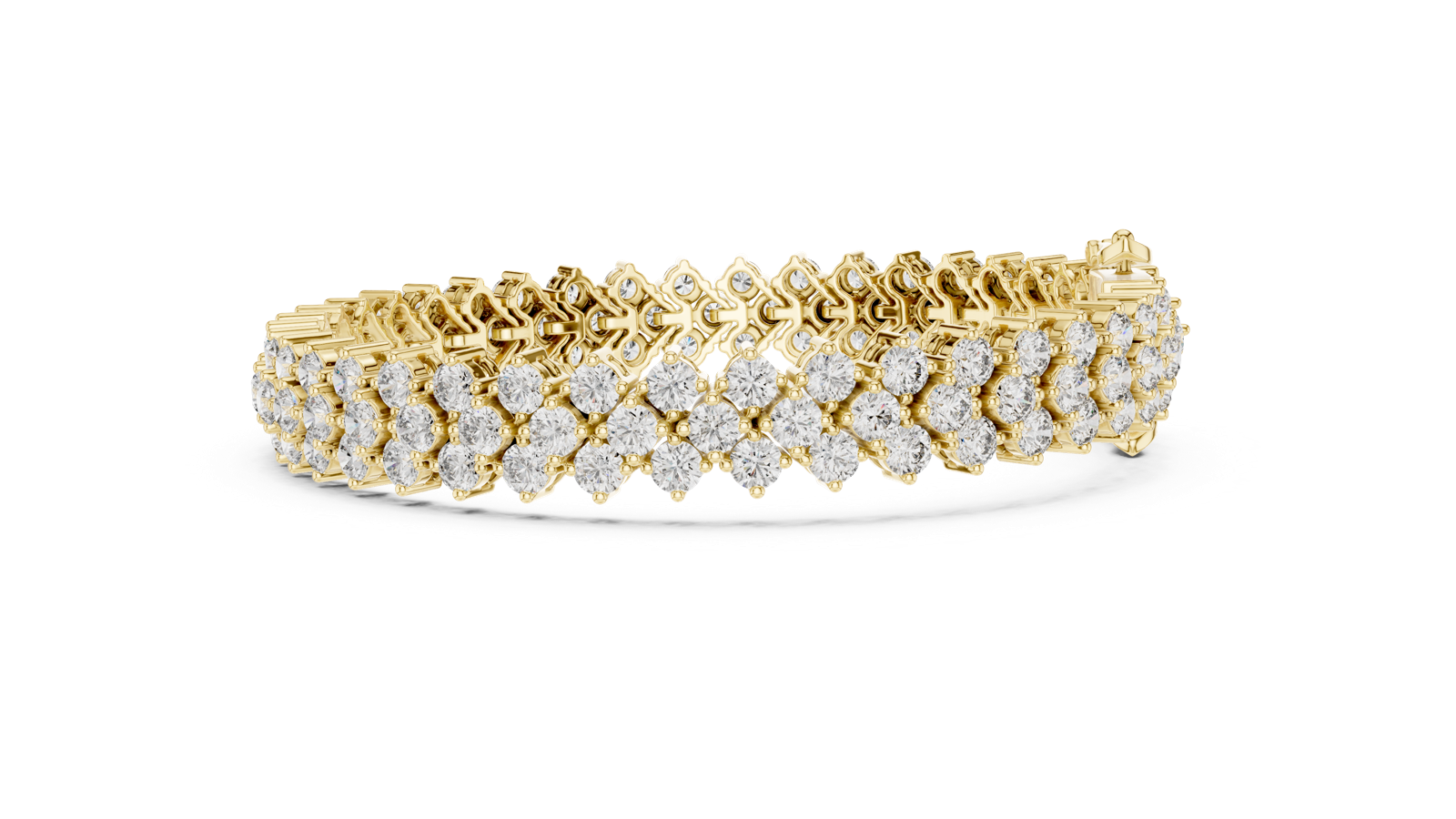 Gold Bracelet FBR0138, Yellow Gold, view 3