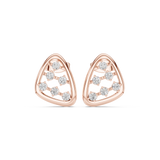 Gold Earrings SBER(21), Rose Gold