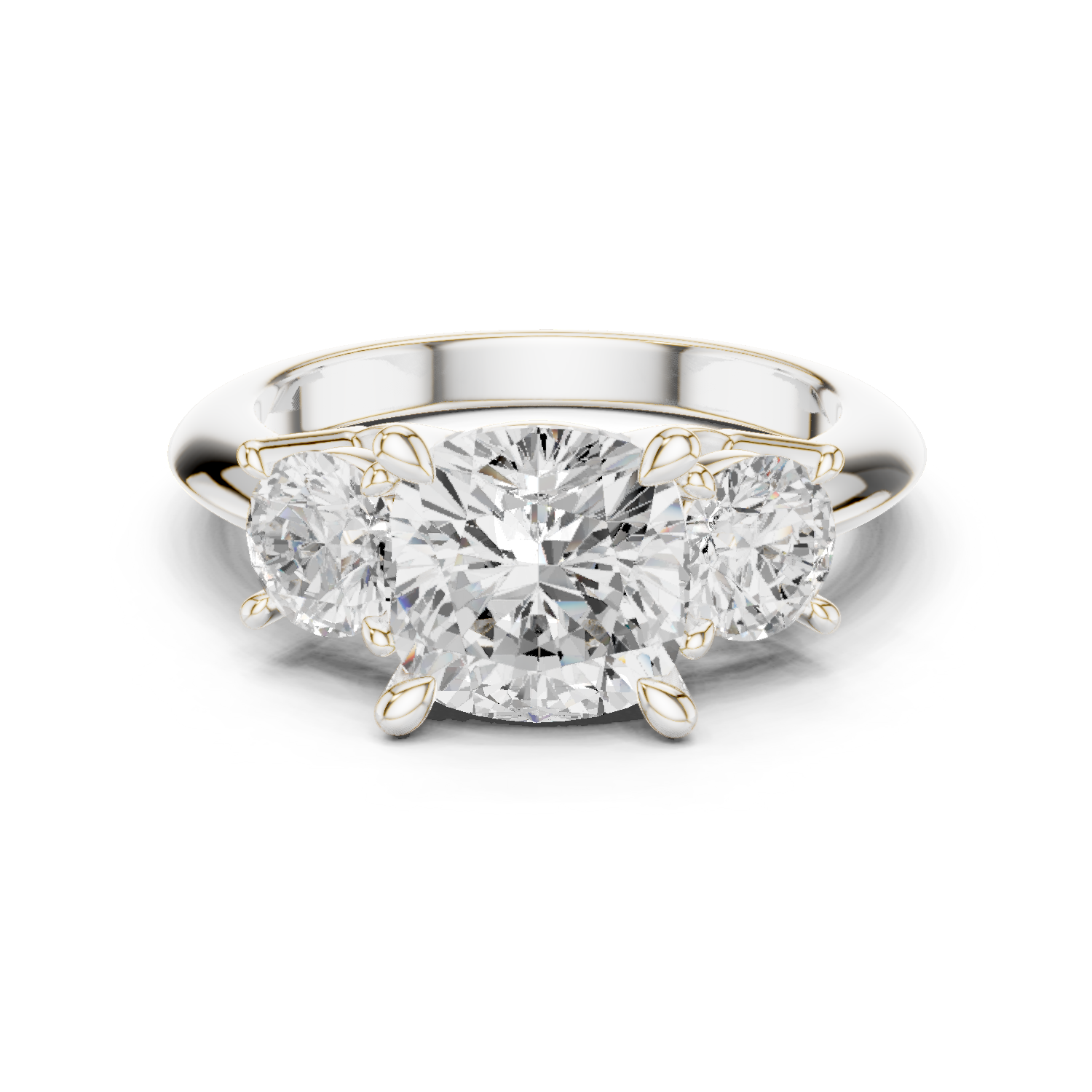Gold Ring DDLR-900, White Gold