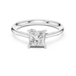 Gold Ring DDLR-800, White Gold, view 4