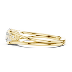 Gold Ring DDLR-544, Yellow Gold, view 3