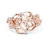 Gold Ring 12-10070@L, Rose Gold