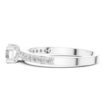 Gold Ring ALR-80, White Gold, view 3