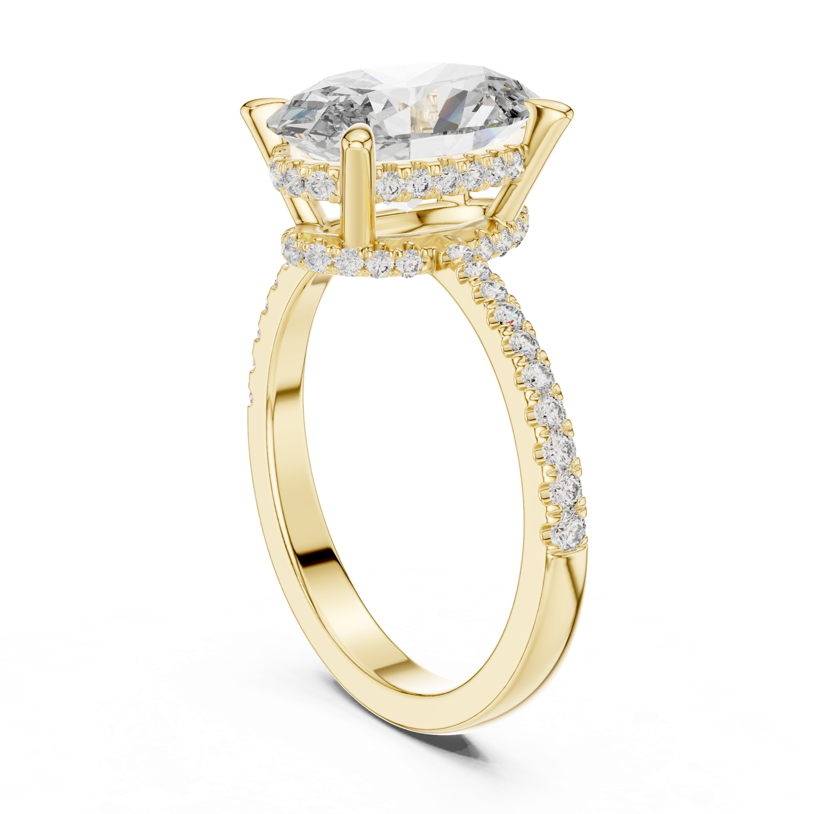Gold Ring DDLR-251, Yellow Gold