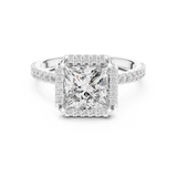 Gold Ring DDLR-057, White Gold