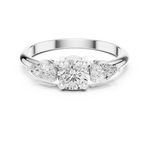 Gold Ring JLR-99, White Gold, view 4