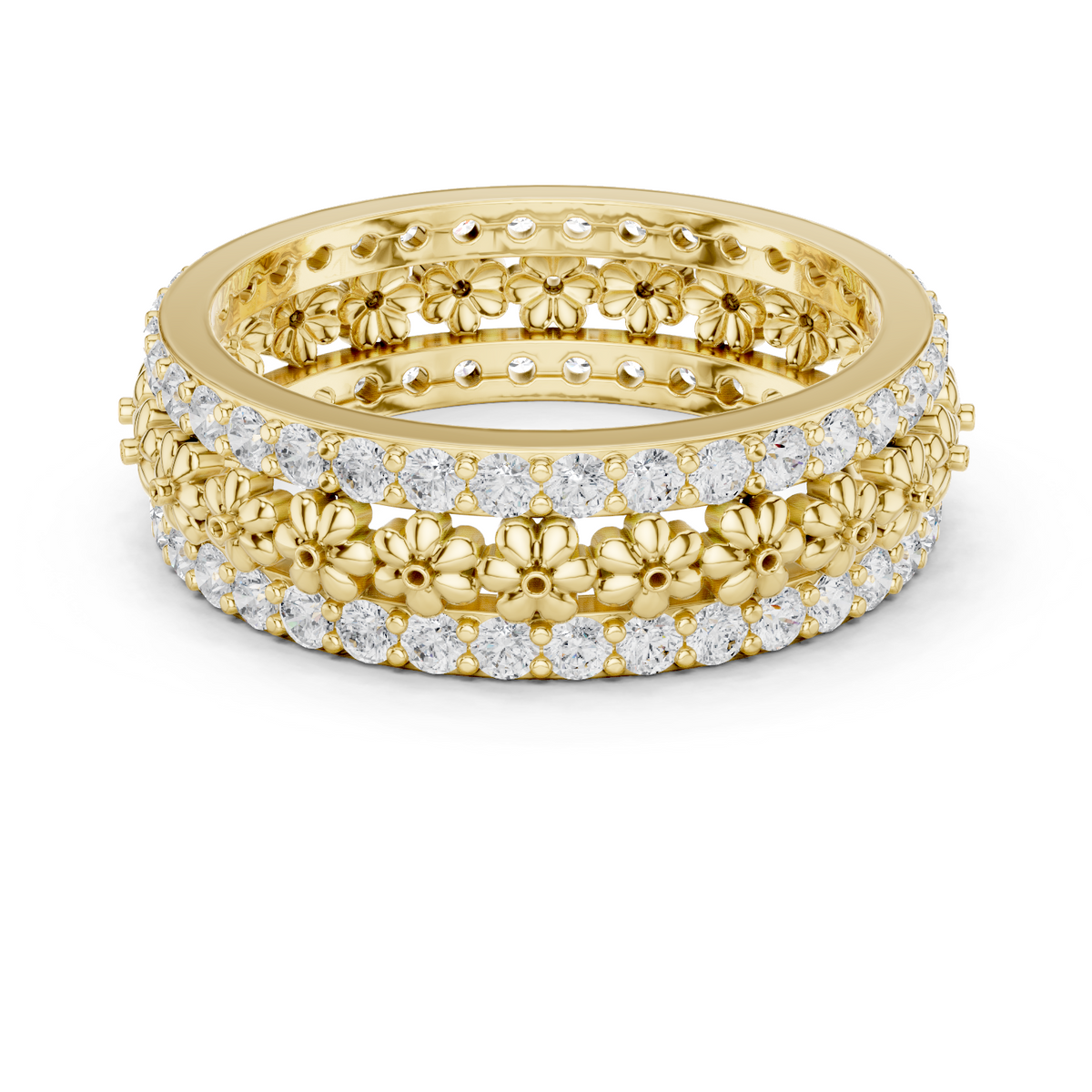 Gold Ring R40, Yellow Gold