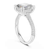 Gold Ring DDLR-952, White Gold, view 1