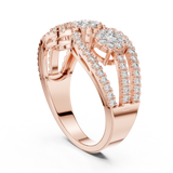 Gold Ring 19-120004L, Rose Gold, view 1