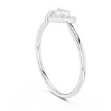 Gold Ring HLR-200, White Gold