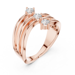 Gold Ring SBWR(37), Rose Gold, view 2