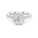 Gold Ring DDLR-914, White Gold, view 4