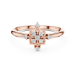 Gold Ring 1 (369), Rose Gold, view 4