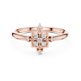 Gold Ring 1 (369), Rose Gold, view 4