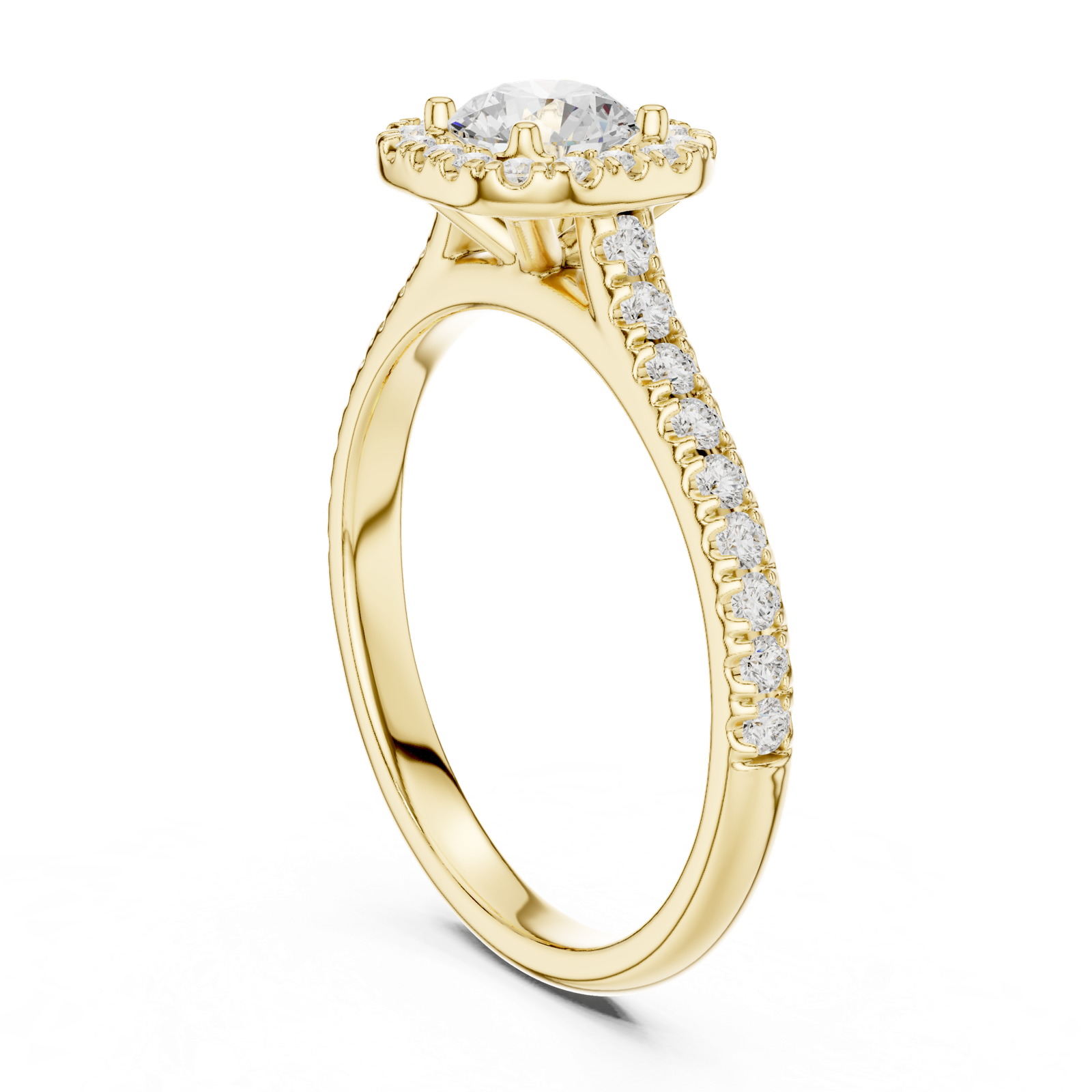 Gold Ring LR-0245, Yellow Gold, view 1