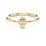Gold Ring LR-01 (96), Yellow Gold, view 4